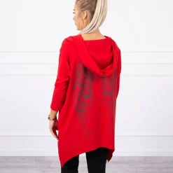 JEANS Hupparit>Kesi Wings hupullinen paita punainen