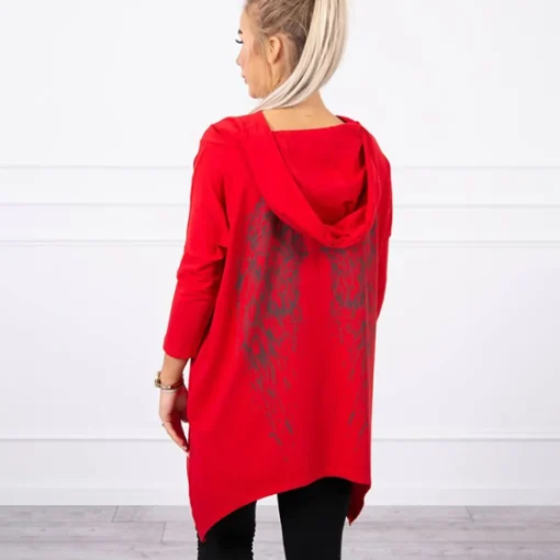 JEANS Hupparit>Kesi Wings hupullinen paita punainen