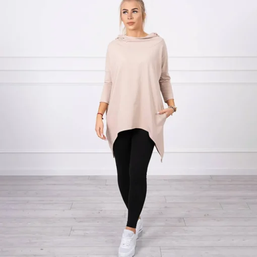 JEANS Hupparit>Kesi Wings hupullinen paita beige