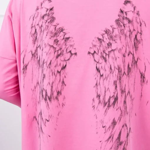 JEANS Hupparit>Kesi Wings hupullinen paita pinkki