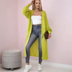 JEANS Neuleet>Kesi Xena neuletakki taskuilla pistaasi