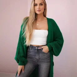 JEANS Neuleet></noscript>Kesi Xena neuletakki taskuilla vihreä