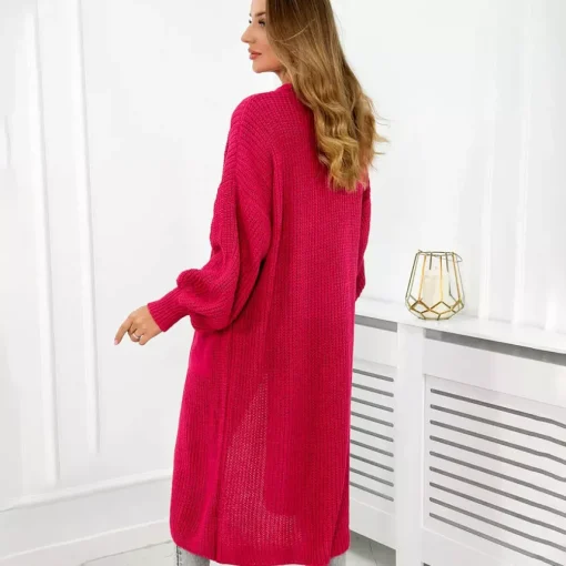 JEANS Neuleet>Kesi Xena neuletakki taskuilla fuksia