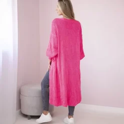 JEANS Neuleet></noscript>Kesi Xena neuletakki taskuilla neonpinkki