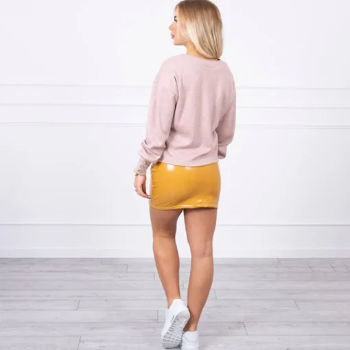 JEANS Hameet>Kesi Zippers minihame mustard