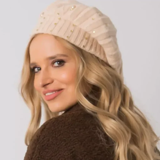 JEANS Baskerit>Koristeellinen neulebaskeri beige