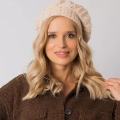 JEANS Baskerit></noscript>Koristeellinen neulebaskeri beige