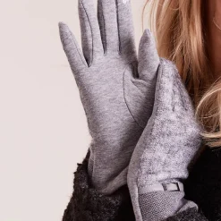 JEANS Huivit Ja Käsineet></noscript>Kosketusnäyttökäsineet harmaa