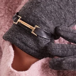 JEANS Huivit Ja Käsineet></noscript>Kosketusnäyttökäsineet tummanharmaa