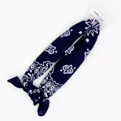 JEANS Hiustarvikkeet>Kuvioitu bandana navy