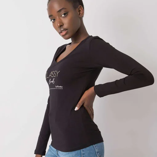 JEANS Pitkähihaiset Paidat>La Tynka Classy paita musta