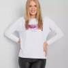 JEANS Pitkähihaiset Paidat | Plus!>La Tynka Philippa trikoopaita valkoinen