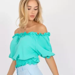 JEANS Lyhythihaiset Paidat Ja Topit></noscript>Lakerta Agatha paita minttu