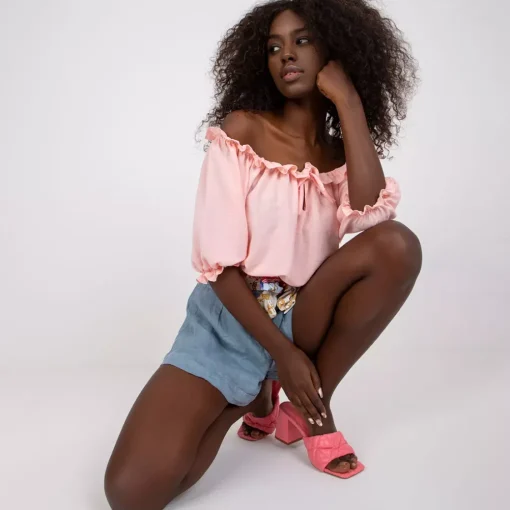 JEANS Lyhythihaiset Paidat Ja Topit>Lakerta Agatha paita roosa