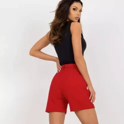 JEANS Shortsit Ja Caprit>Lakerta Bellan shortsit vyöllä punainen