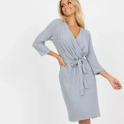 JEANS Minimekot></noscript>Lakerta Caitlyn kimaltava mekko vyöllä hopea