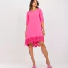 JEANS Minimekot>Lakerta Hannah mekko pinkki