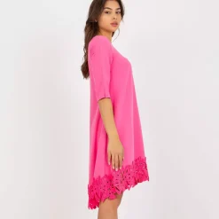 JEANS Minimekot></noscript>Lakerta Hannah mekko pinkki