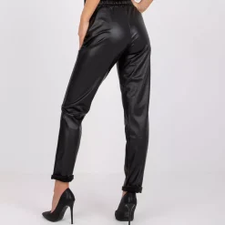 JEANS Housut></noscript>Lakerta Harper PU housut musta