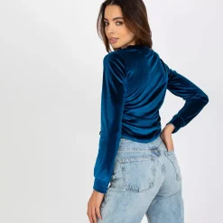 JEANS Pitkähihaiset Paidat></noscript>Lakerta Jazlyn velourpaita marine