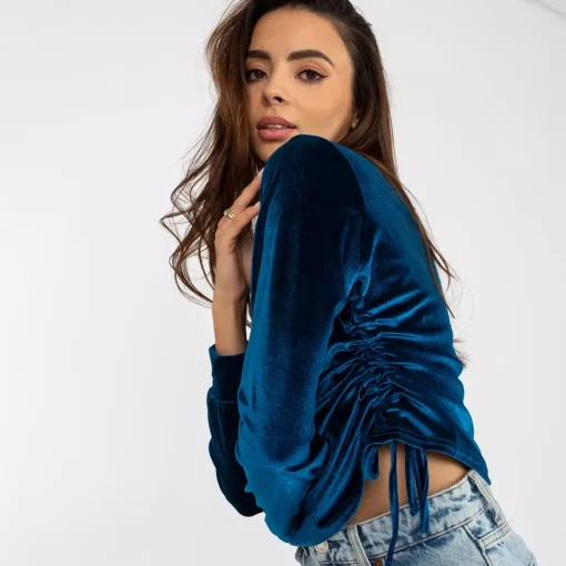 JEANS Pitkähihaiset Paidat>Lakerta Jazlyn velourpaita marine