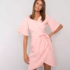 JEANS Minimekot>Lakerta Marivel mekko vyöllä pinkki
