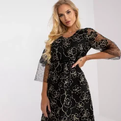 JEANS Minimekot></noscript>Lakerta Rosalie mekko musta