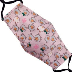 JEANS Kasvosuojat>Lasten säädettävä kasvosuoja Meow harmaa