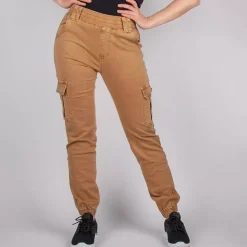 JEANS Housut></noscript>LD Style cargohousut kameli
