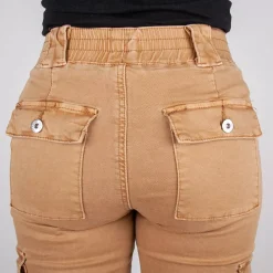 JEANS Housut></noscript>LD Style cargohousut kameli