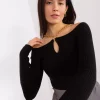 JEANS Pitkähihaiset Paidat>Lefon Keira superstretch neulospaita musta