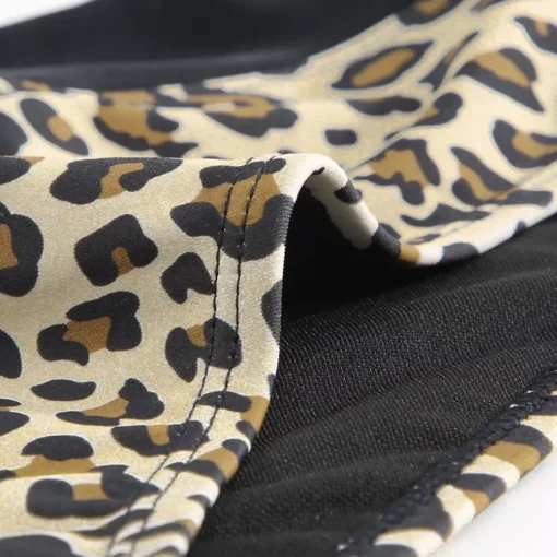 JEANS Uima-asut>Leopardikuvioinen bikinisetti ruskea