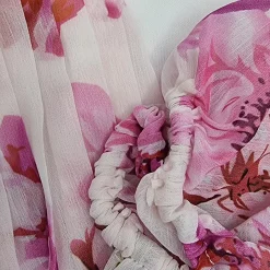 JEANS Minimekot></noscript>Lily Dianne pinkkikukkainen juhlamekko