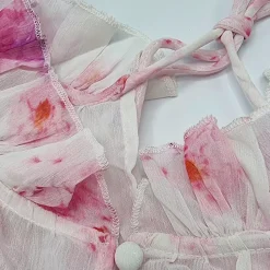 JEANS Minimekot></noscript>Lily Eloise kuvioitu juhlamekko valkoinen