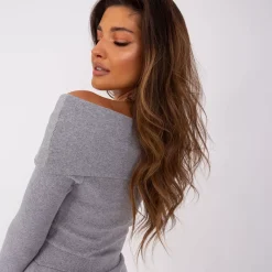 JEANS Pitkähihaiset Paidat>Lily Rose Aada ribbipaita v.harmaa