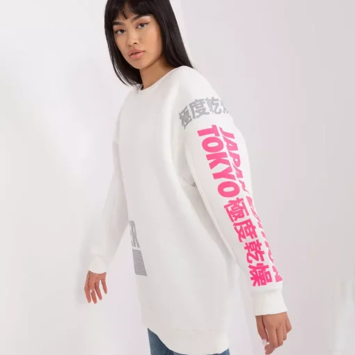 JEANS Pitkähihaiset Paidat>Lily Rose Tokyo collegepaita valkoinen