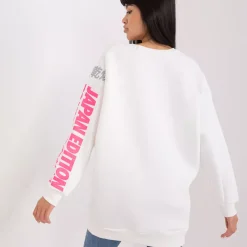 JEANS Pitkähihaiset Paidat></noscript>Lily Rose Tokyo collegepaita valkoinen