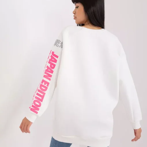JEANS Pitkähihaiset Paidat>Lily Rose Tokyo collegepaita valkoinen