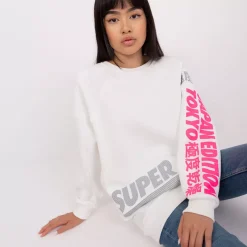 JEANS Pitkähihaiset Paidat></noscript>Lily Rose Tokyo collegepaita valkoinen