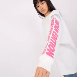 JEANS Pitkähihaiset Paidat></noscript>Lily Rose Tokyo collegepaita valkoinen