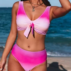JEANS Uima-asut></noscript>Liukuvärjätty bikinisetti pinkki