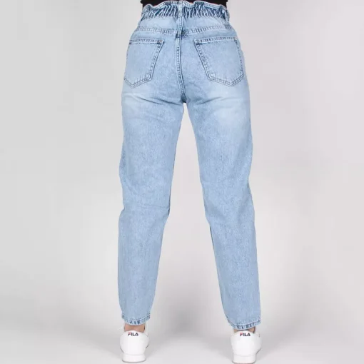 JEANS Farkut>Lose Andreina Mom farkut vaaleansininen