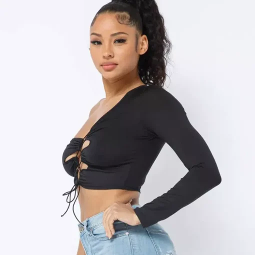 JEANS Pitkähihaiset Paidat>Love J Evie paita musta