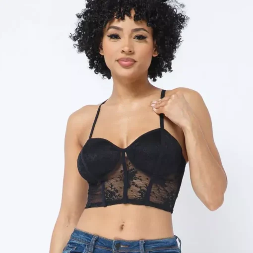 JEANS Lyhythihaiset Paidat Ja Topit | Alusvaatteet>Love J Qiana bralette musta