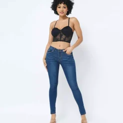 JEANS Lyhythihaiset Paidat Ja Topit | Alusvaatteet></noscript>Love J Qiana bralette musta