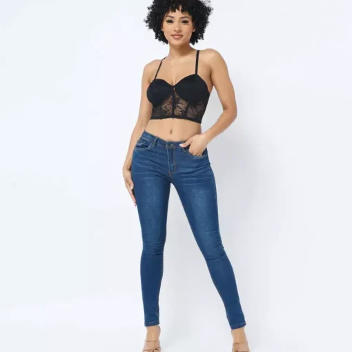 JEANS Lyhythihaiset Paidat Ja Topit | Alusvaatteet>Love J Qiana bralette musta