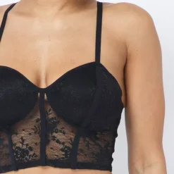 JEANS Lyhythihaiset Paidat Ja Topit | Alusvaatteet></noscript>Love J Qiana bralette musta