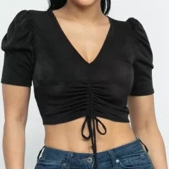 JEANS Lyhythihaiset Paidat Ja Topit></noscript>Love J Senja paita musta