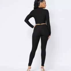 JEANS Pitkähihaiset Paidat | Leggingsit></noscript>Love J Toya - setti musta
