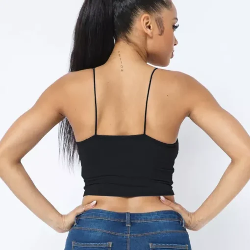 JEANS Lyhythihaiset Paidat Ja Topit>Love J Wera trikootoppi musta